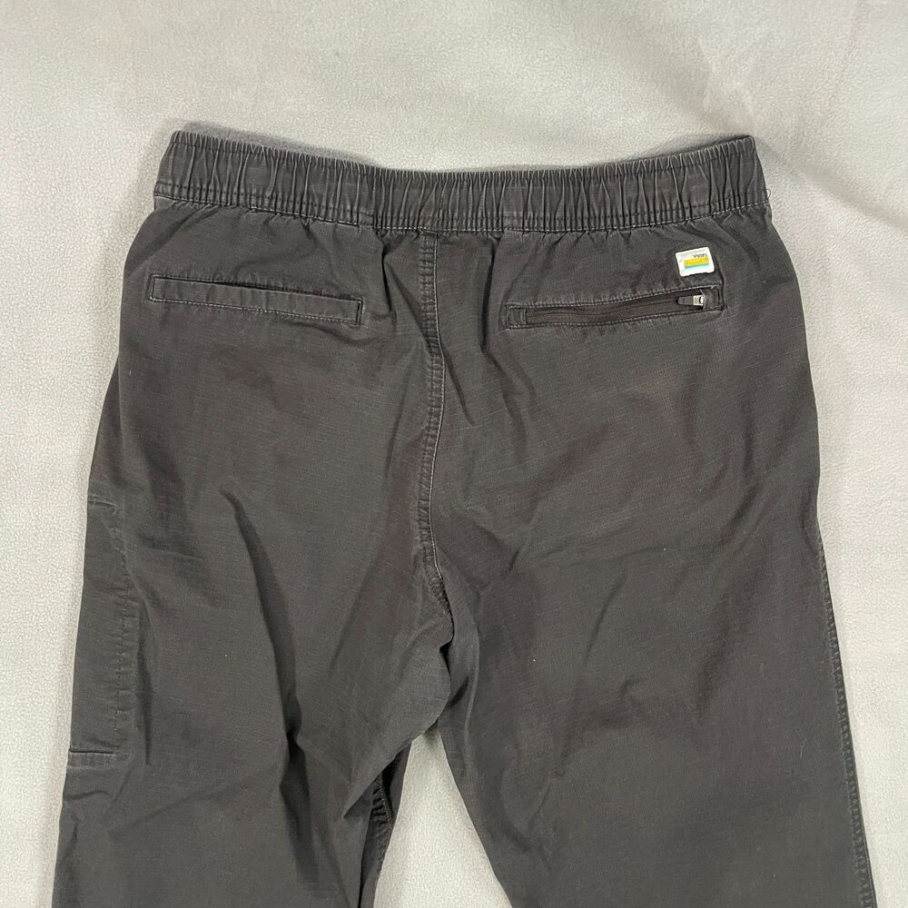Vuori Ripstop Climber Pants Mens Size Large Gray Stretch Cotton Blend V412 - Picture 12 of 15